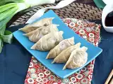 Gyozas z kurczakiem, marchewką i pieczarkami, zdjęcie 1