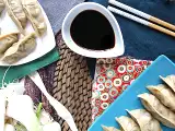 Gyozas z kurczakiem, marchewką i pieczarkami, zdjęcie 2