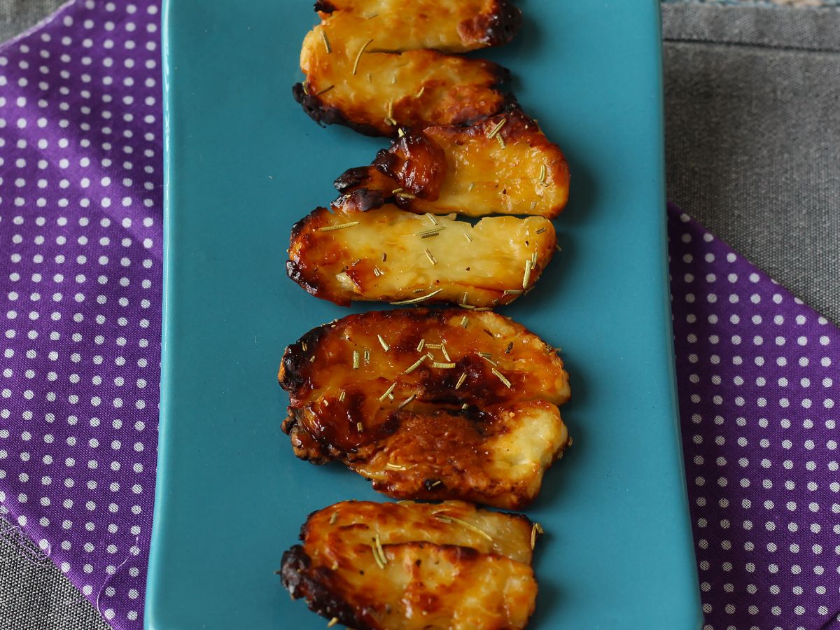 Halloumi z miodem grillowane w frytkownicy powietrznej - zdjęcie 2