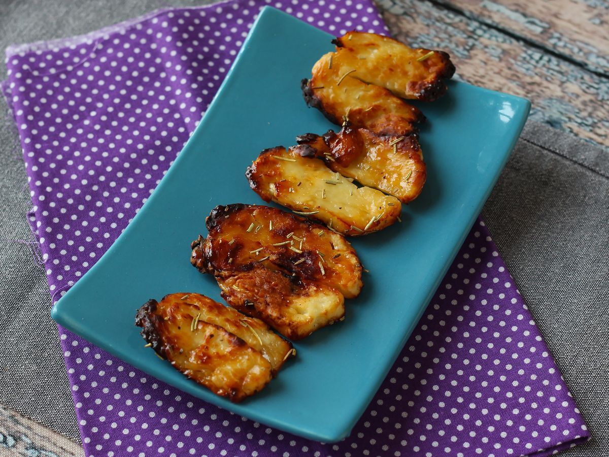 Halloumi z miodem grillowane w frytkownicy powietrznej - zdjęcie 3