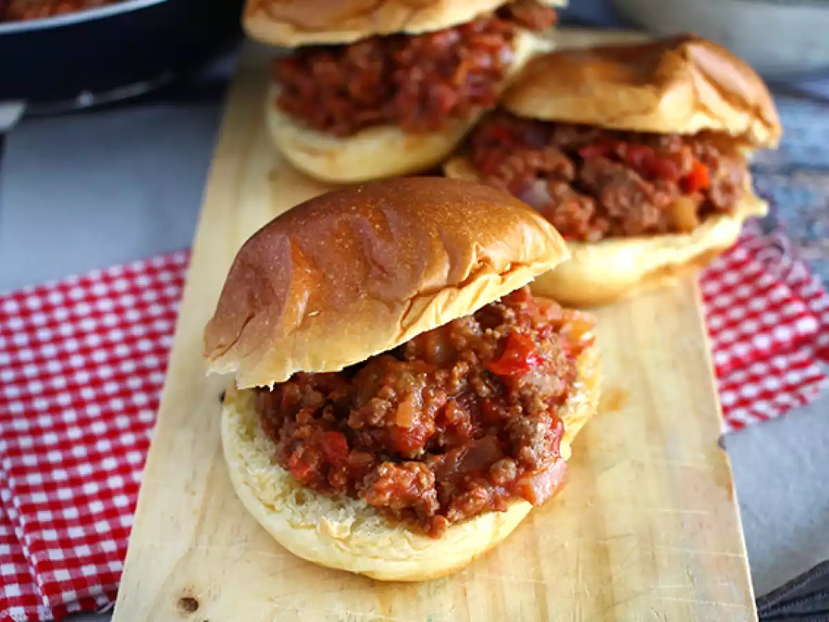 Hamburger w stylu Sloppy Joes - zdjęcie 3
