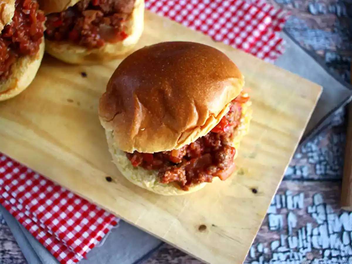 Hamburger w stylu Sloppy Joes - zdjęcie 4