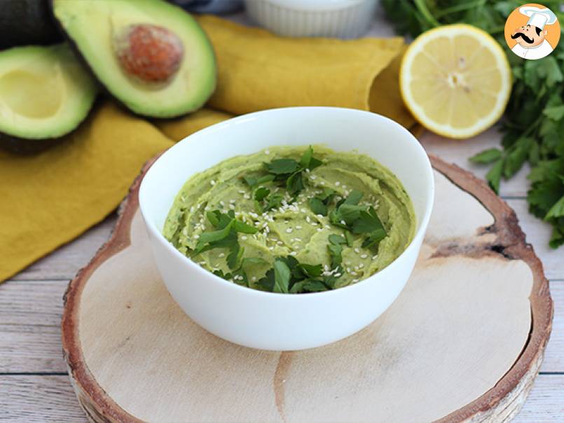 Hummus z awokado