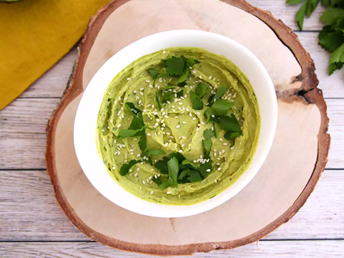 Hummus z awokado - zdjęcie 2