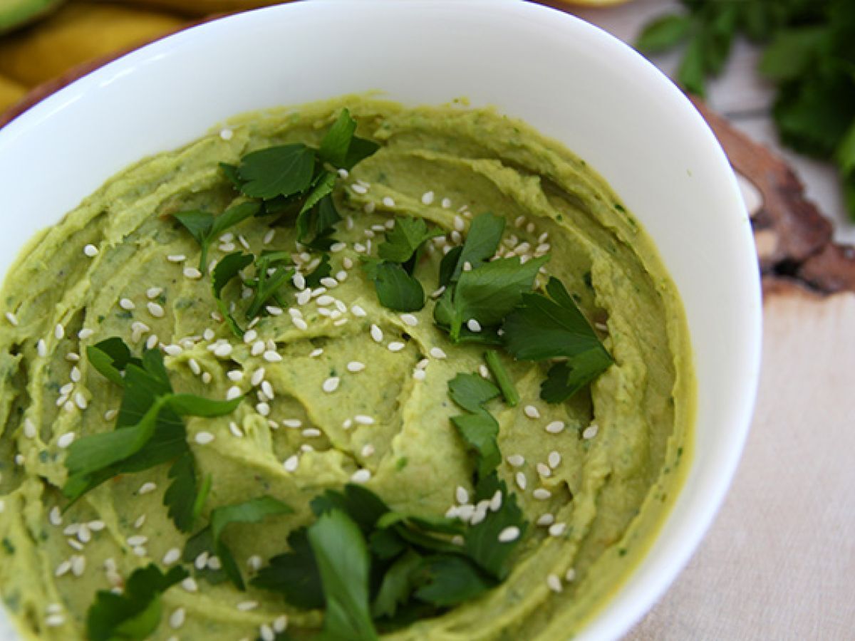 Hummus z awokado - zdjęcie 3