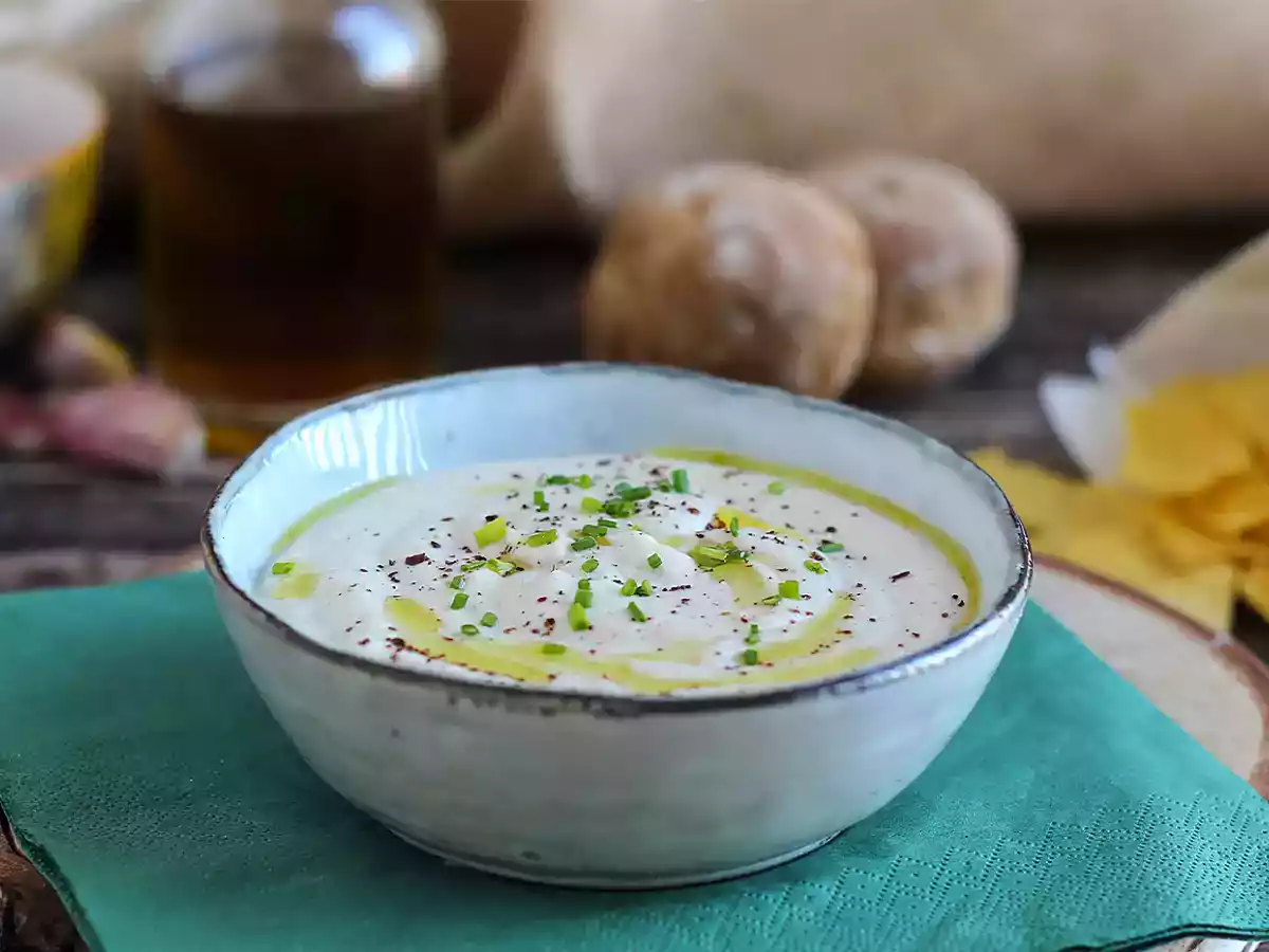 Hummus z białej fasoli i mleka kokosowego - zdjęcie 4