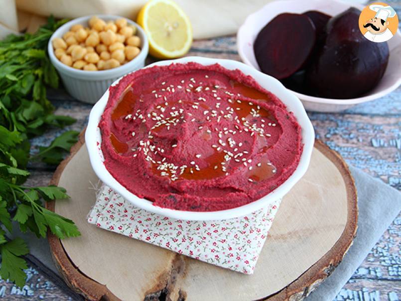 Hummus z buraków