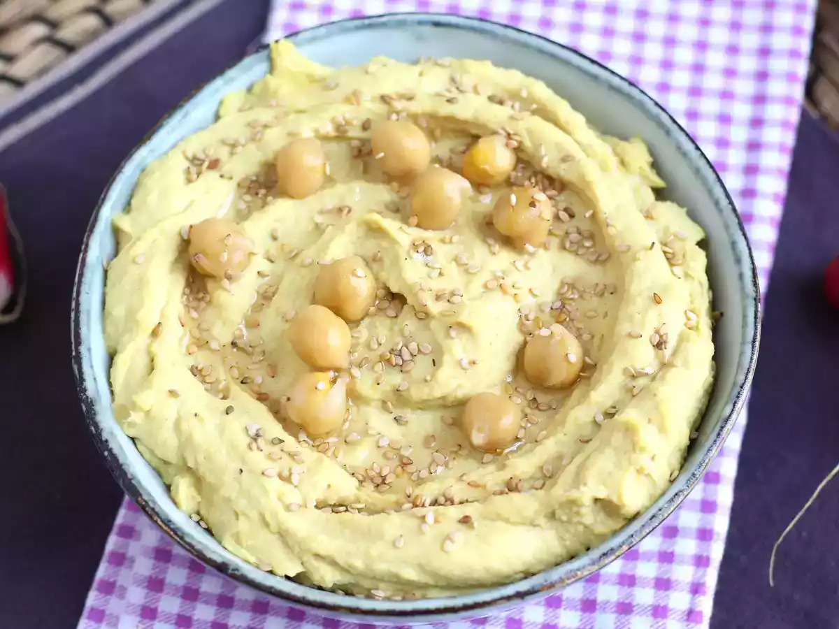 Hummus z cytryną konserwową dla jeszcze delikatniejszego smaku - zdjęcie 2