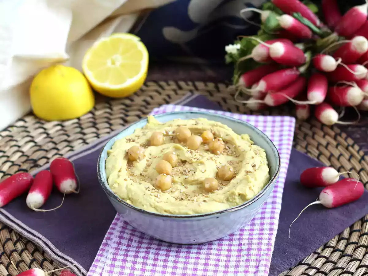 Hummus z cytryną konserwową dla jeszcze delikatniejszego smaku - zdjęcie 3