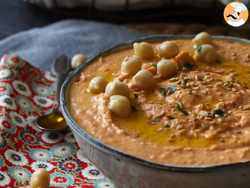 Hummus z czerwonej papryki - zdjęcie 3
