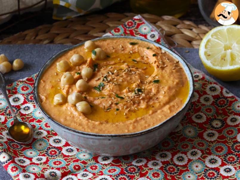 Hummus z czerwonej papryki - zdjęcie 5