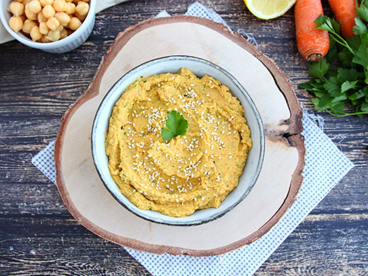 Hummus z marchewką - zdjęcie 2
