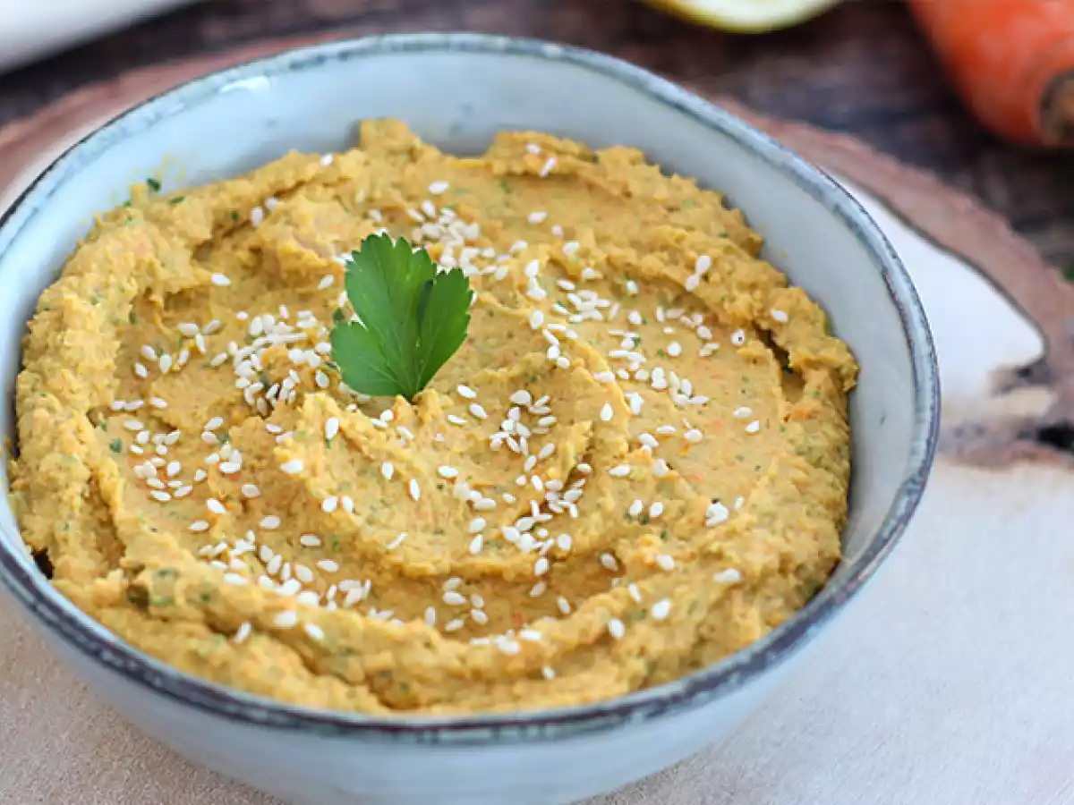 Hummus z marchewką - zdjęcie 3