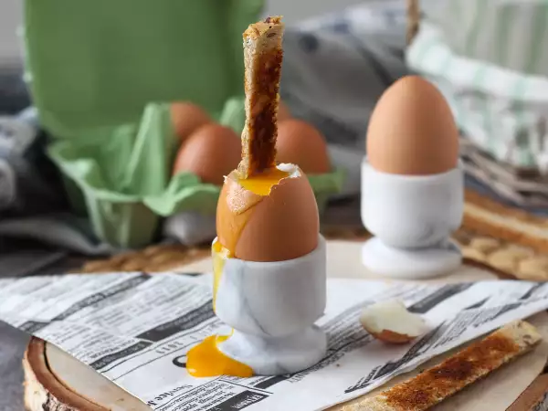 Przepis Jajka na miękko z frytkownicy beztłuszczowej (air fryer)