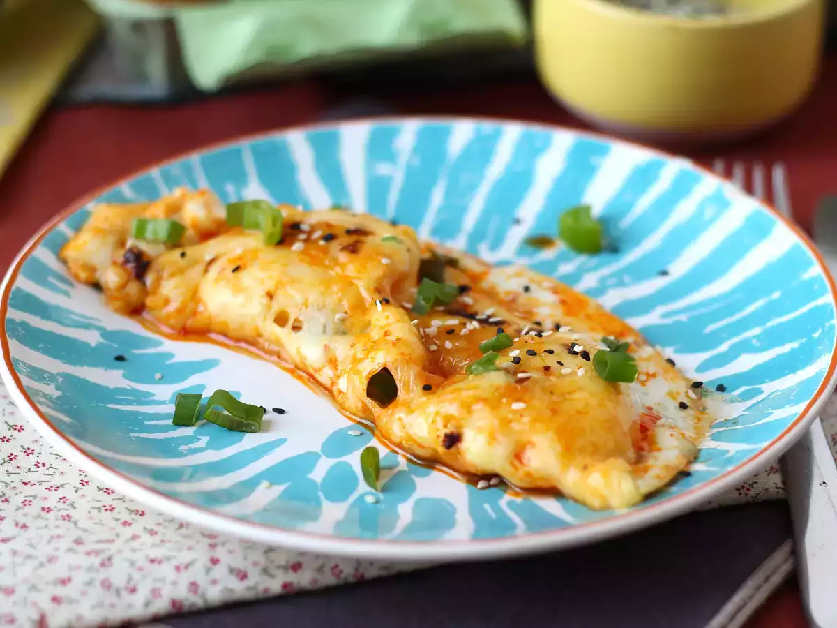 Jajka sadzone z miodem i mozzarellą, czyli ekspresowe śniadanie na słodko, słono i ostro! - zdjęcie 3