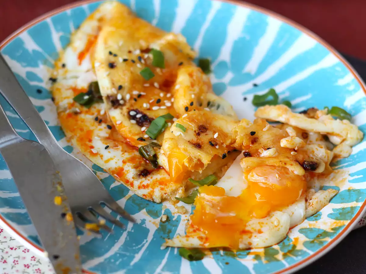 Jajka sadzone z miodem i mozzarellą, czyli ekspresowe śniadanie na słodko, słono i ostro! - zdjęcie 6