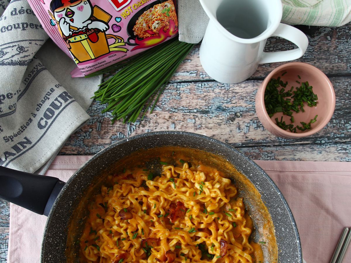 Jak ugotować makaron Buldak o smaku carbonara? Najlepszy przepis! - zdjęcie 4