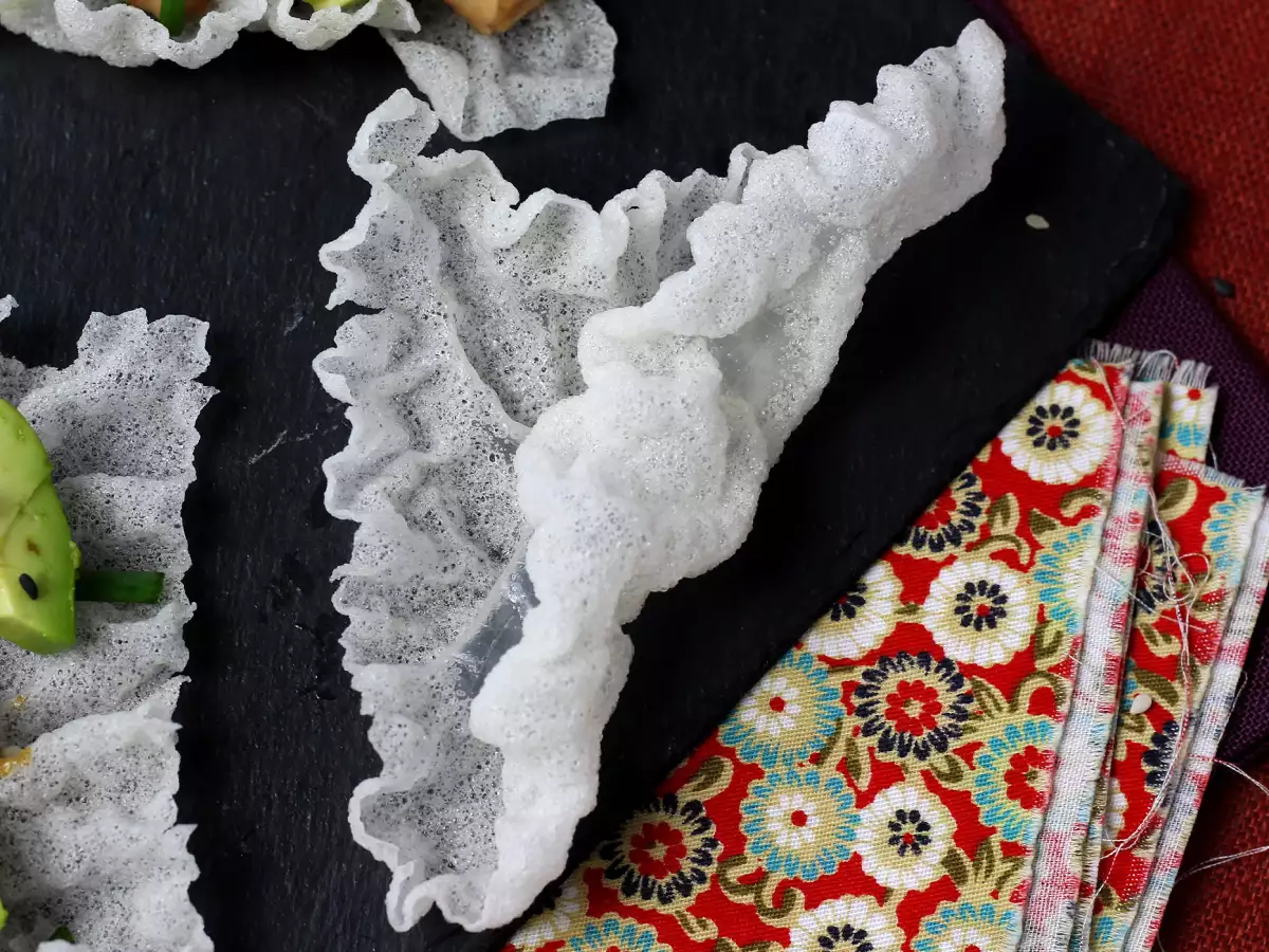 Jak zrobić chipsy z papieru ryżowego? - zdjęcie 3