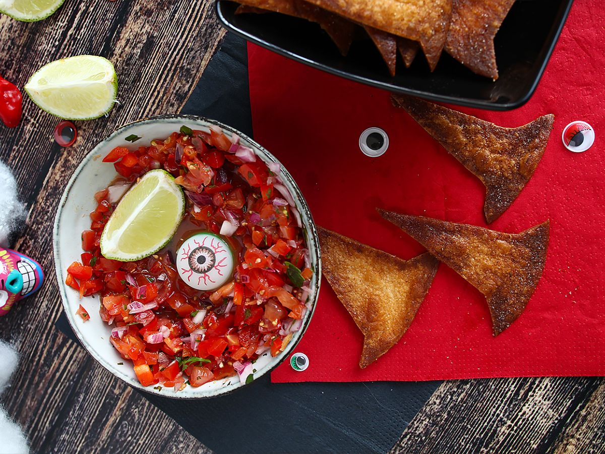 Kapelusze czarownic - chipsy tortilla - zdjęcie 4