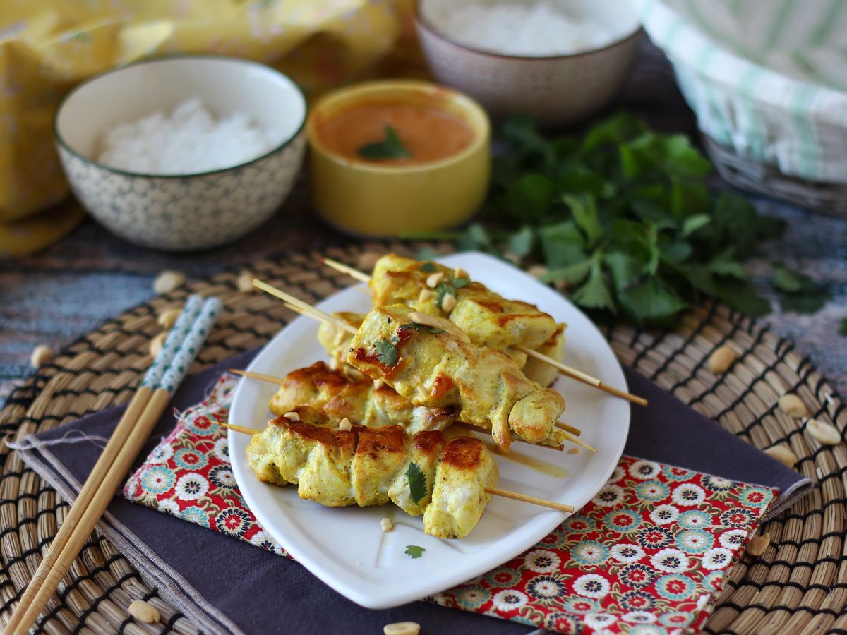 Kebaby z kurczaka i ich sos satay, kulinarna podróż do Azji! - zdjęcie 4