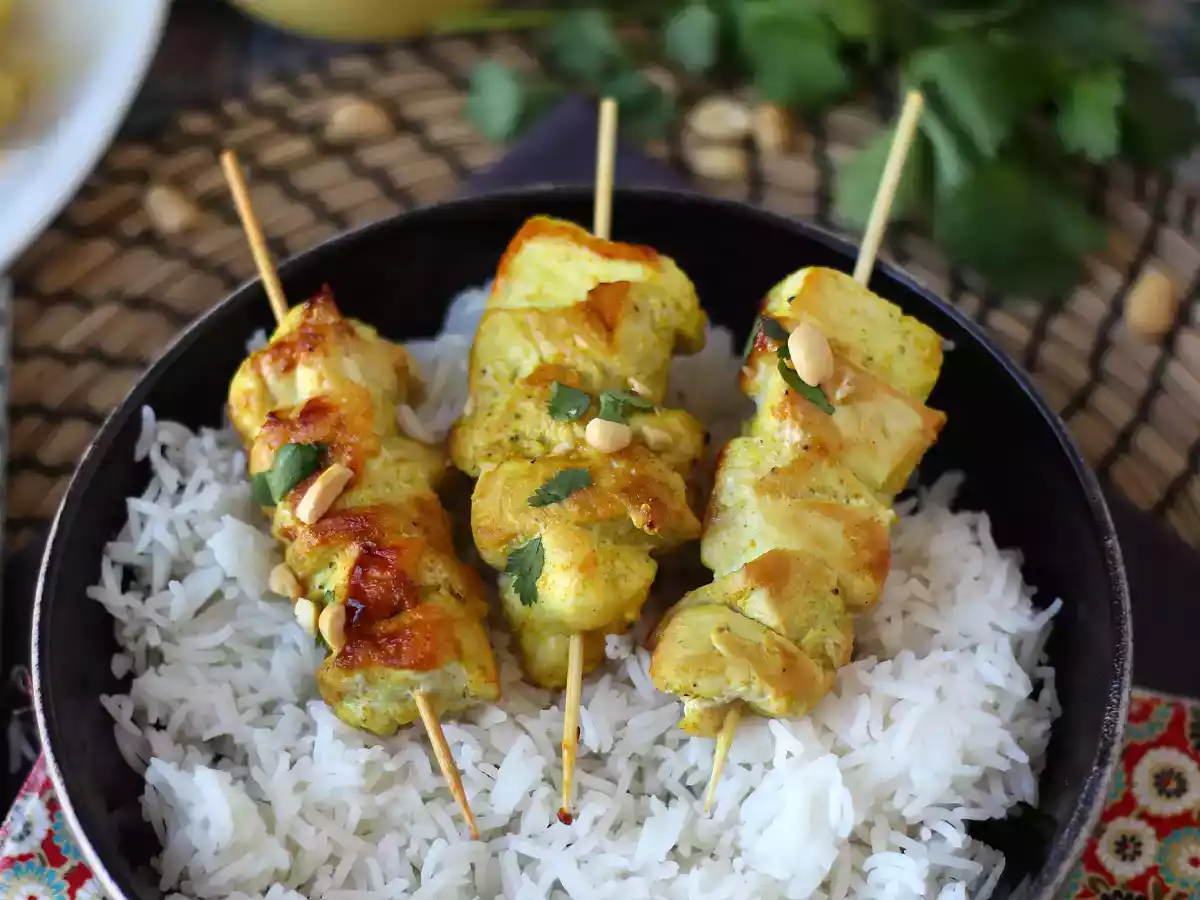 Kebaby z kurczaka i ich sos satay, kulinarna podróż do Azji! - zdjęcie 5