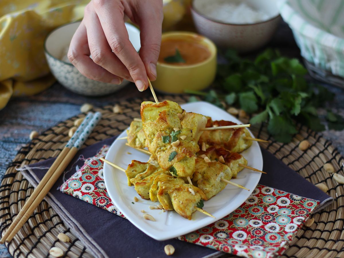 Kebaby z kurczaka i ich sos satay, kulinarna podróż do Azji! - zdjęcie 8