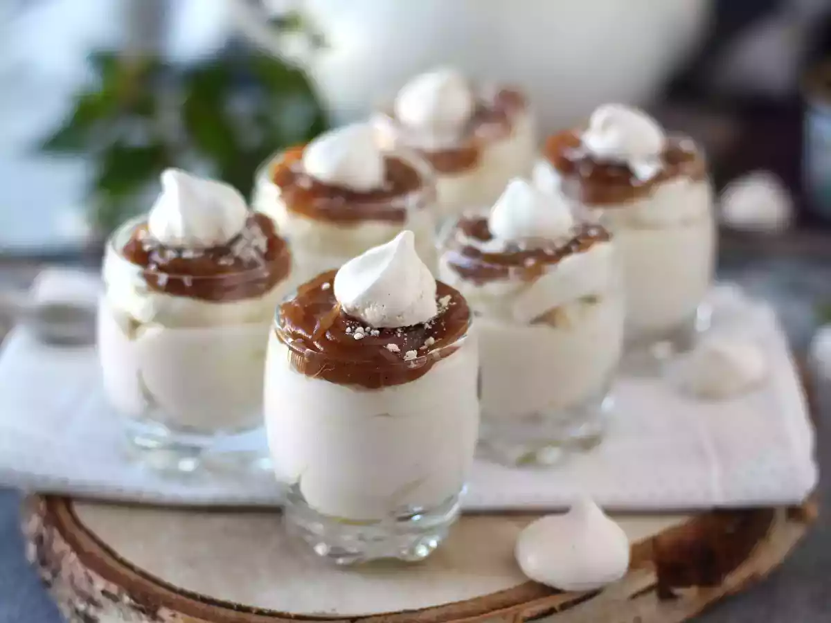 Kieliszki w stylu Mont Blanc z kremem kasztanowym - zdjęcie 6