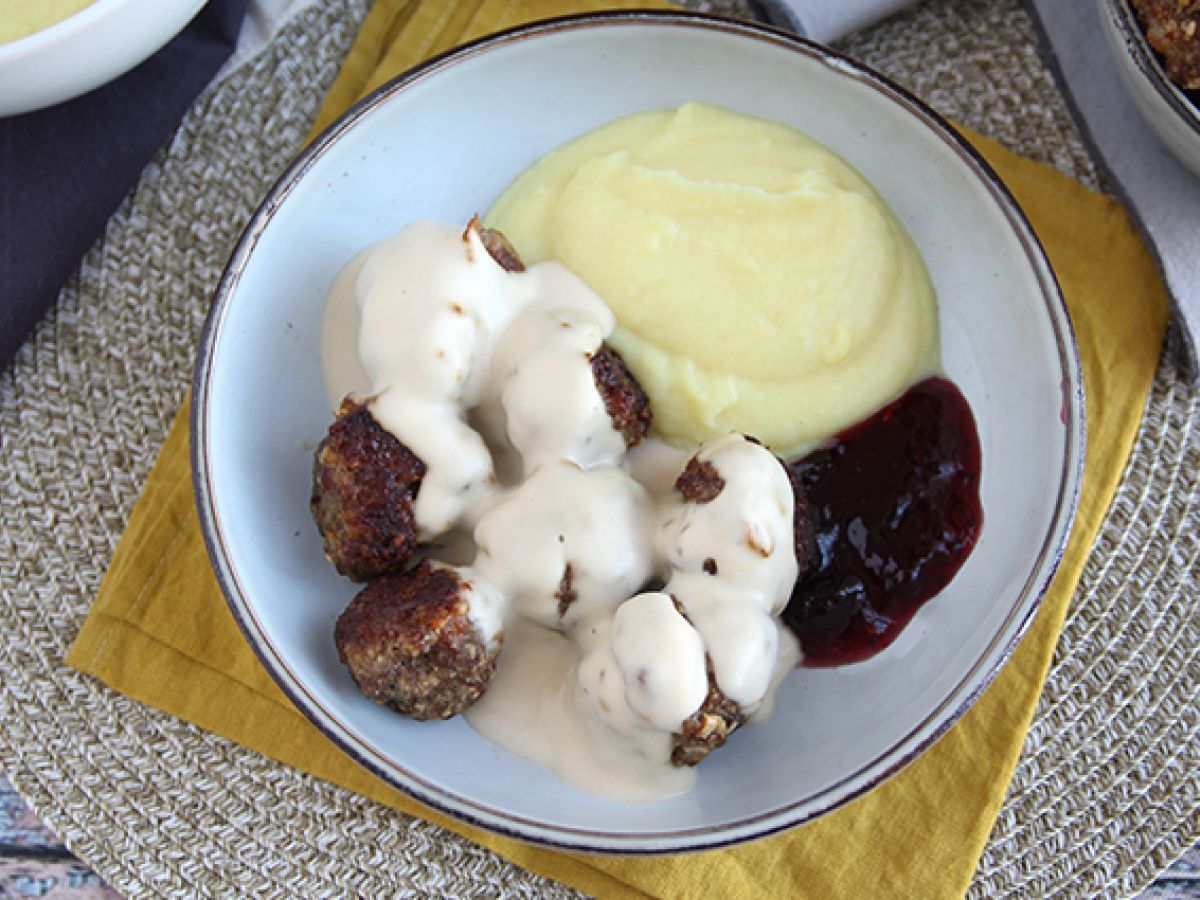 Klopsiki Ikea z białym sosem - zdjęcie 3