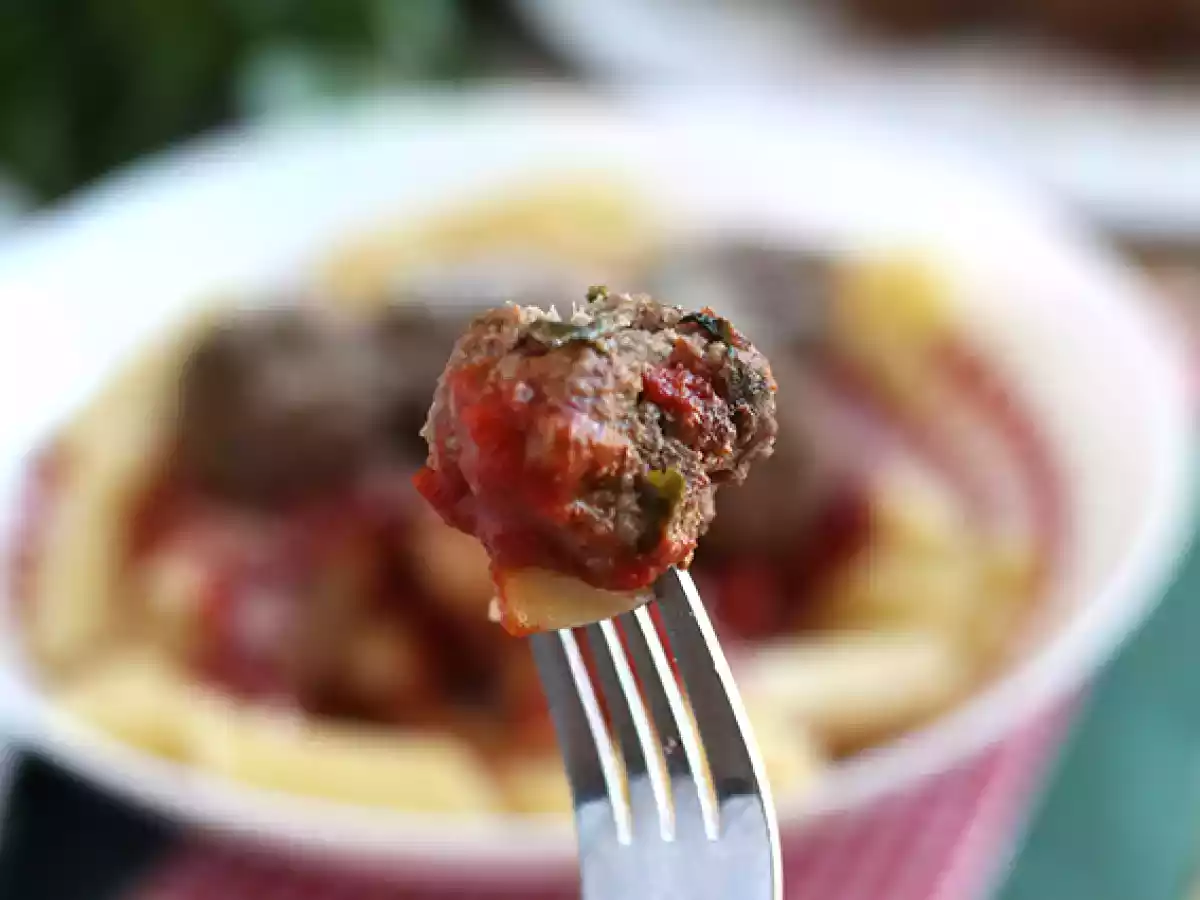 Klopsiki z wołowiną i parmezanem - zdjęcie 4