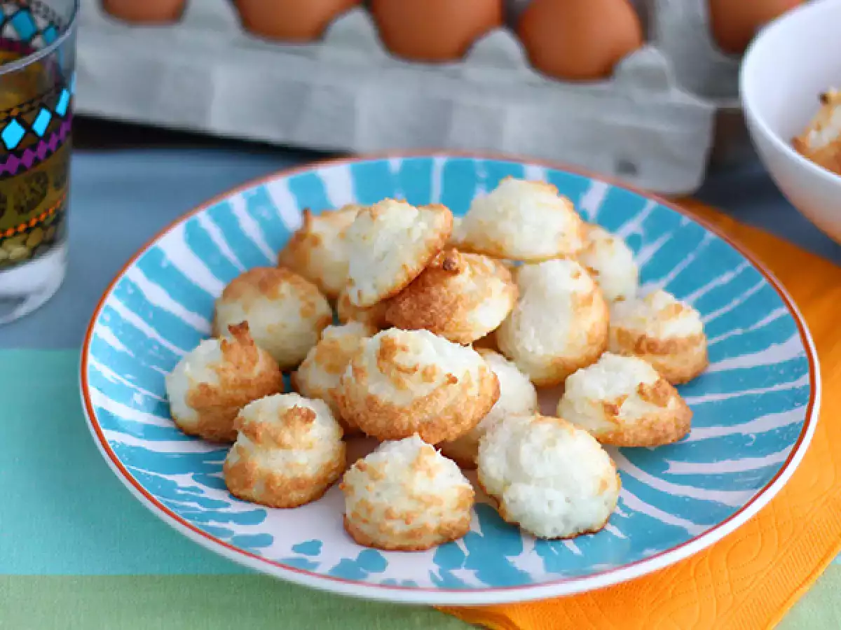 Kokosanki – ciasteczka kokosowe