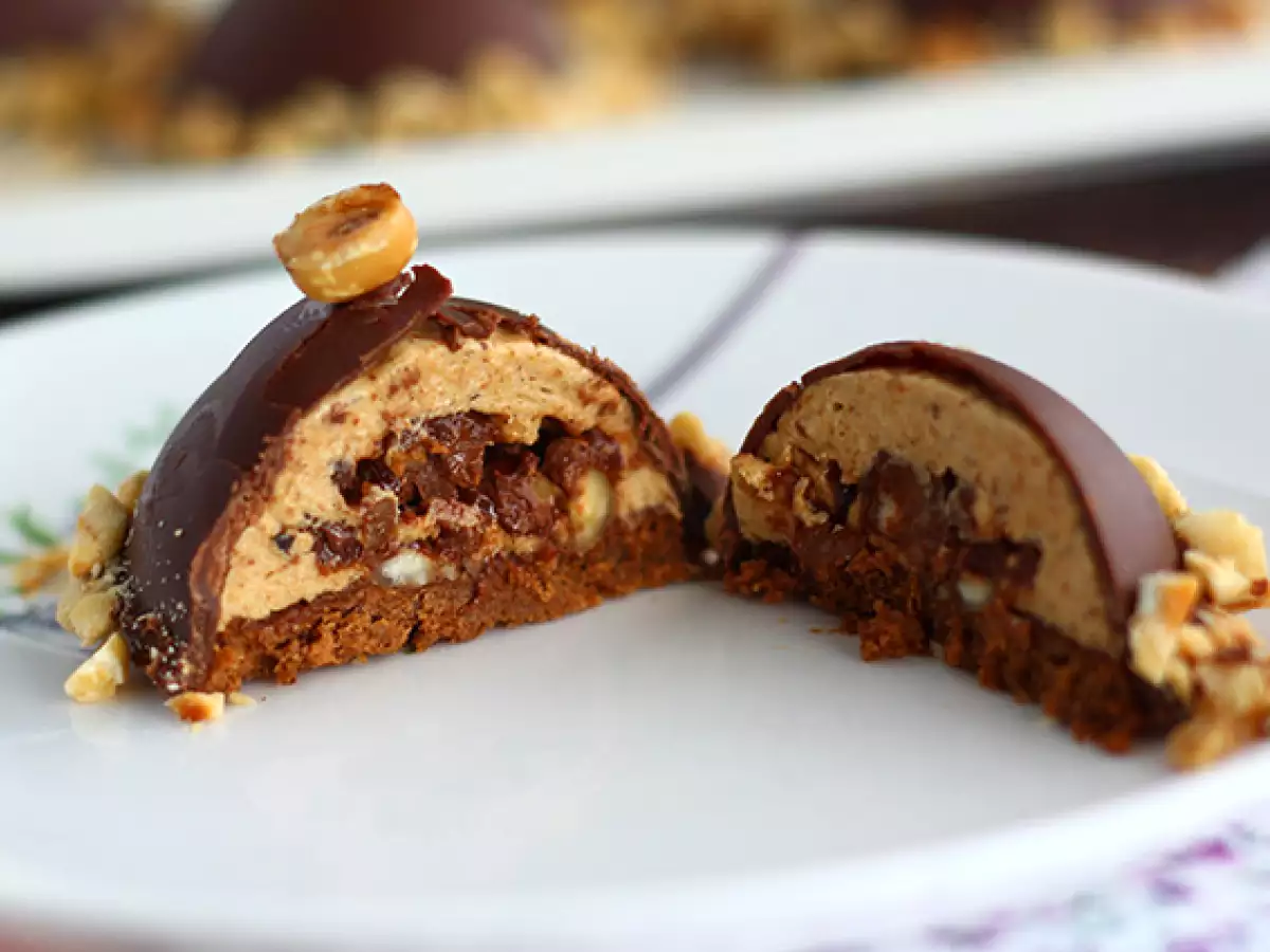 Kopułki à la Ferrero Rocher - zdjęcie 4