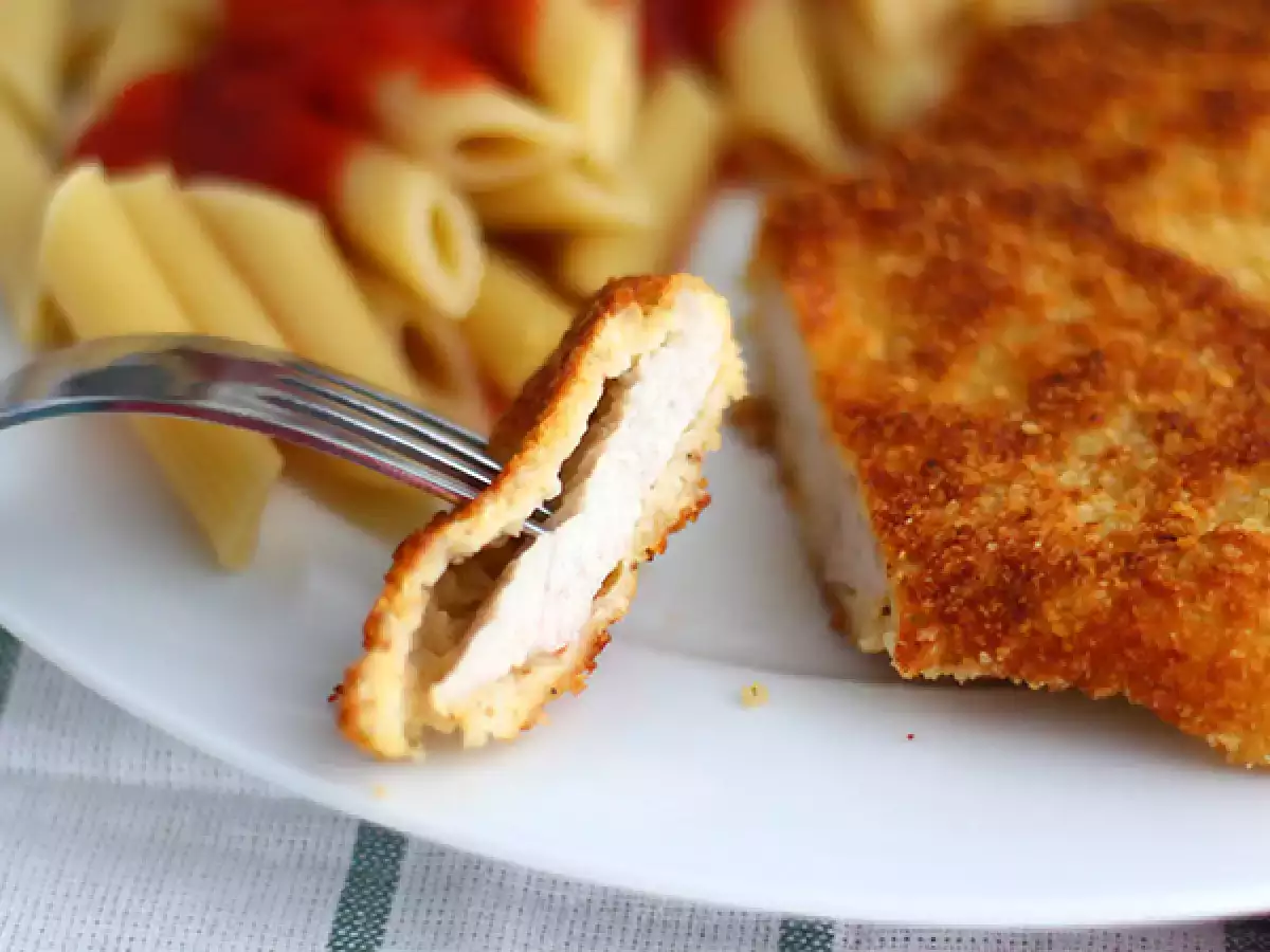 Kotlet cielęcy po mediolańsku - zdjęcie 3