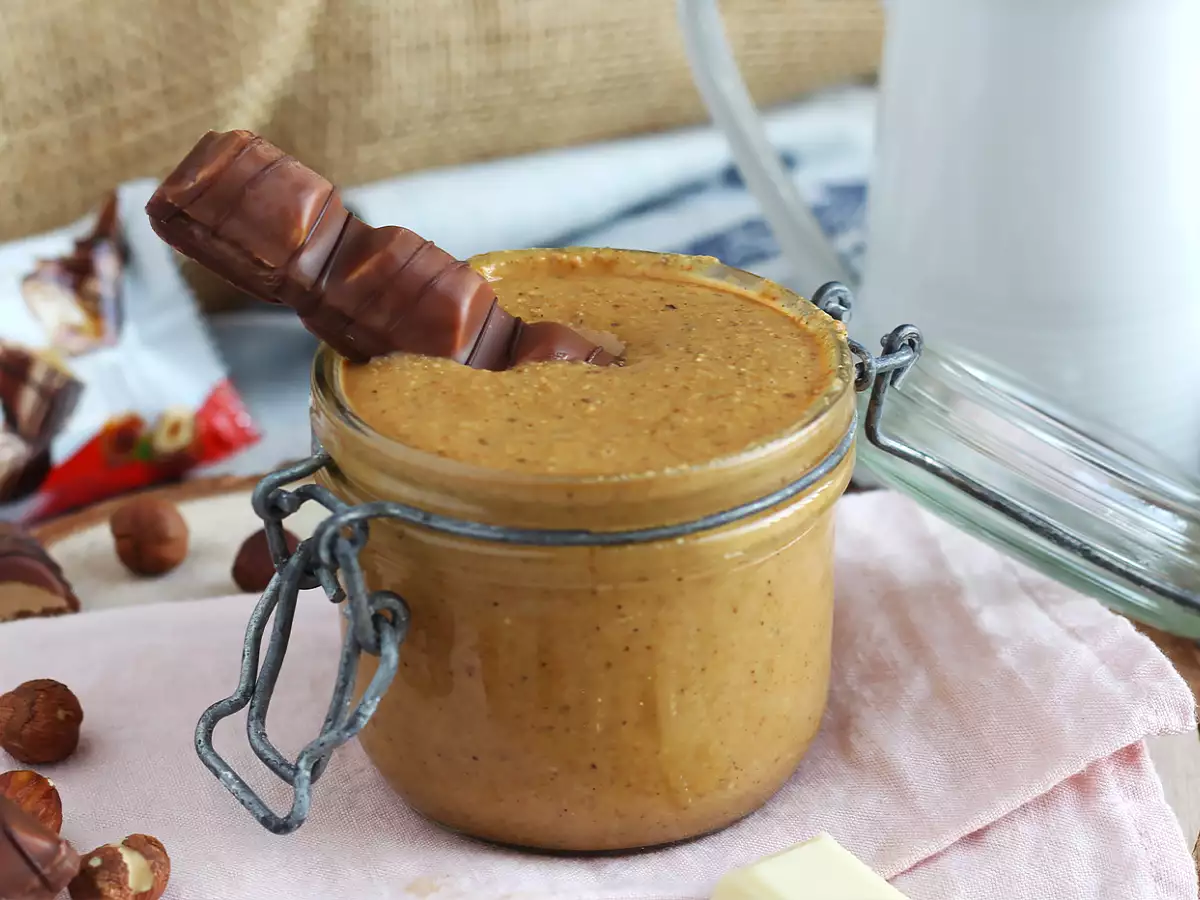 Krem do smarowania o smaku Kinder Bueno – tylko 2 składniki - zdjęcie 4
