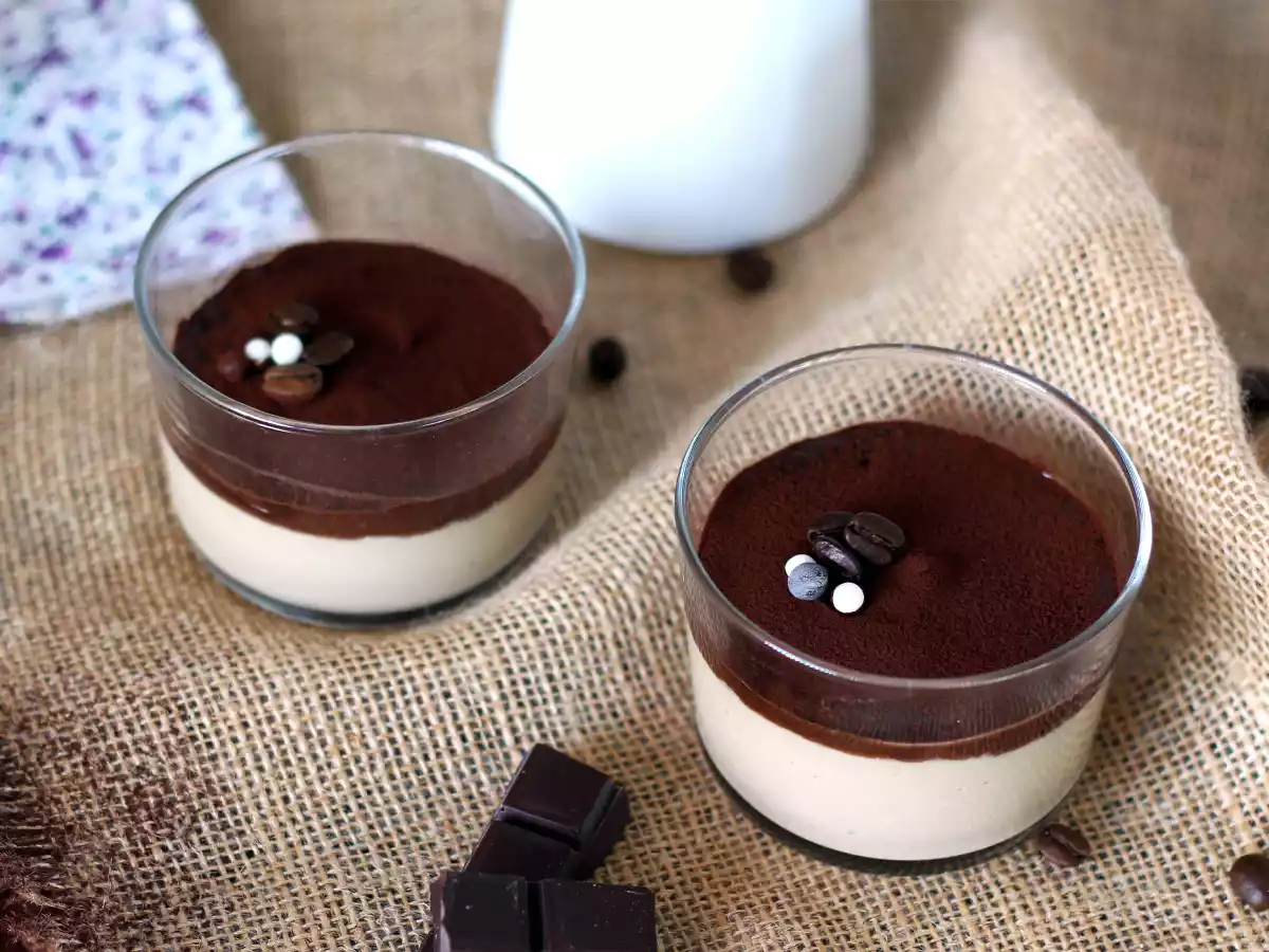 Krem kawowy z ganache i kakao - zdjęcie 3