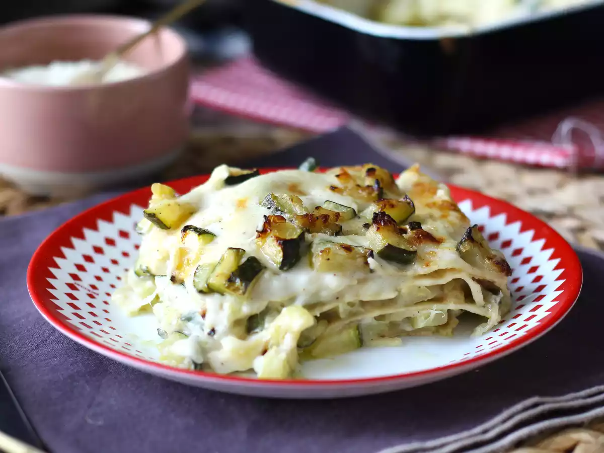 Kremowa lasagne z cukinii: najlepszy wegetariański przepis do wypróbowania!