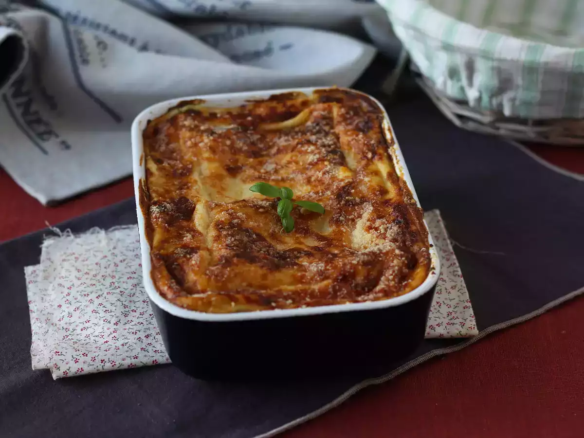 Kremowa lasagne ze szpinakiem i ricottą - zdjęcie 2