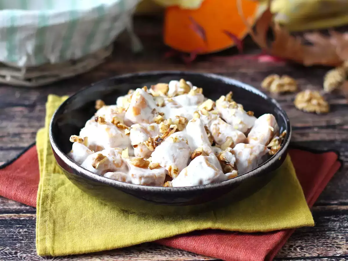 Kremowe gnocchi dyniowe z Philadelphią i chrupiącymi orzechami włoskimi - zdjęcie 6