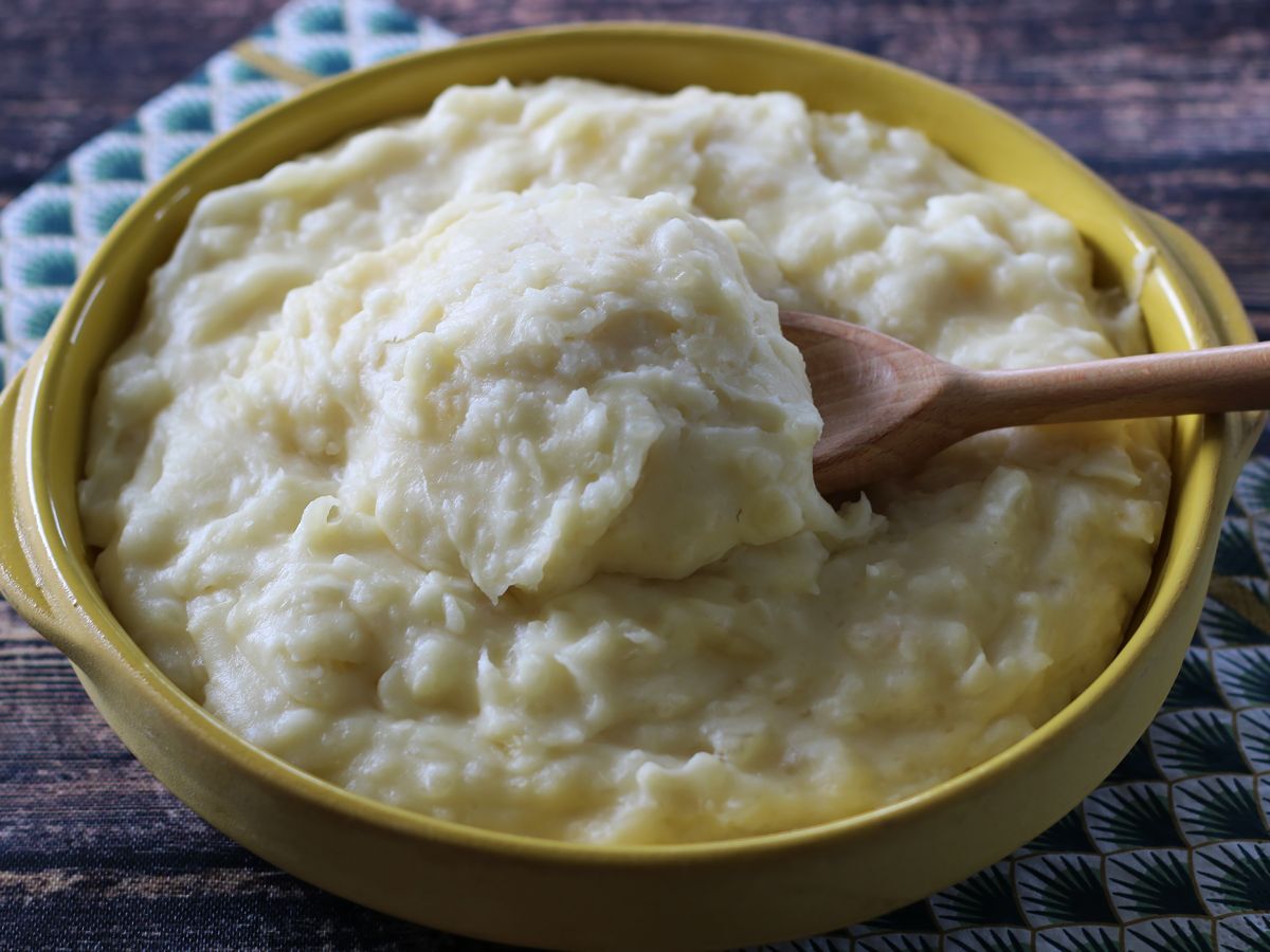 Kremowe i łatwe purée z manioku