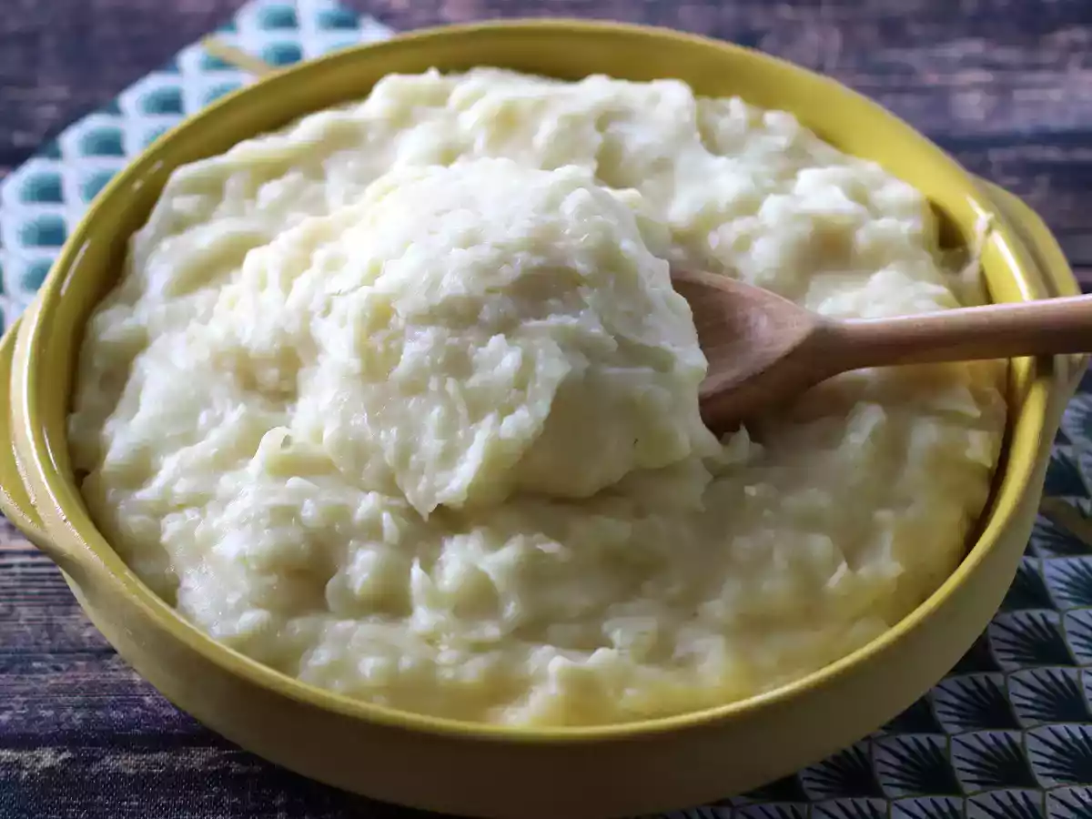 Kremowe i łatwe purée z manioku