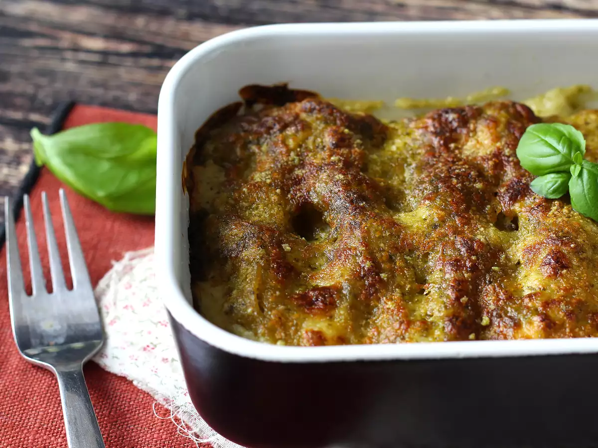Kremowe pesto cannelloni au gratin: łatwy i smaczny przepis - zdjęcie 4