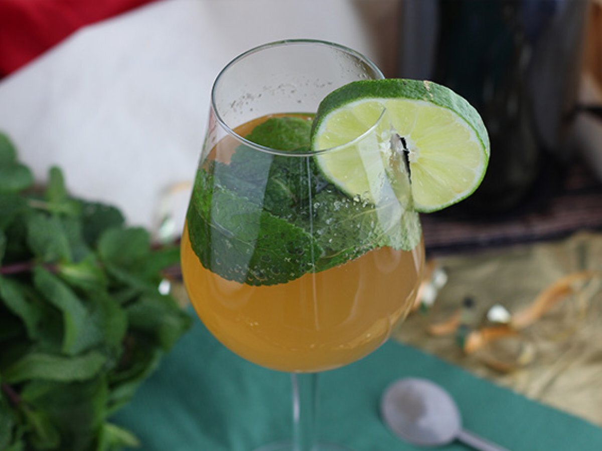 Królewski Mojito z szampanem - zdjęcie 2