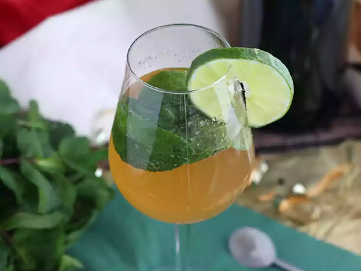 Królewski Mojito z szampanem - zdjęcie 2