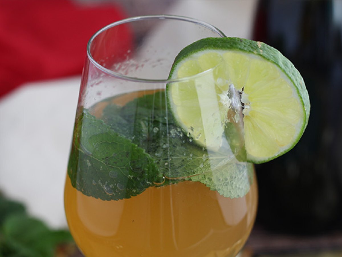 Królewski Mojito z szampanem - zdjęcie 3