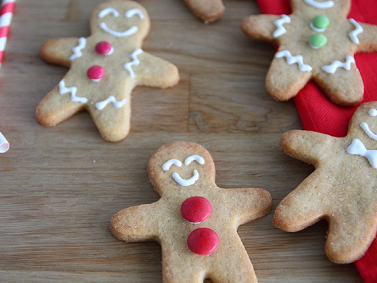 Kruche ciasteczka piernikowe - Gingerbread Men