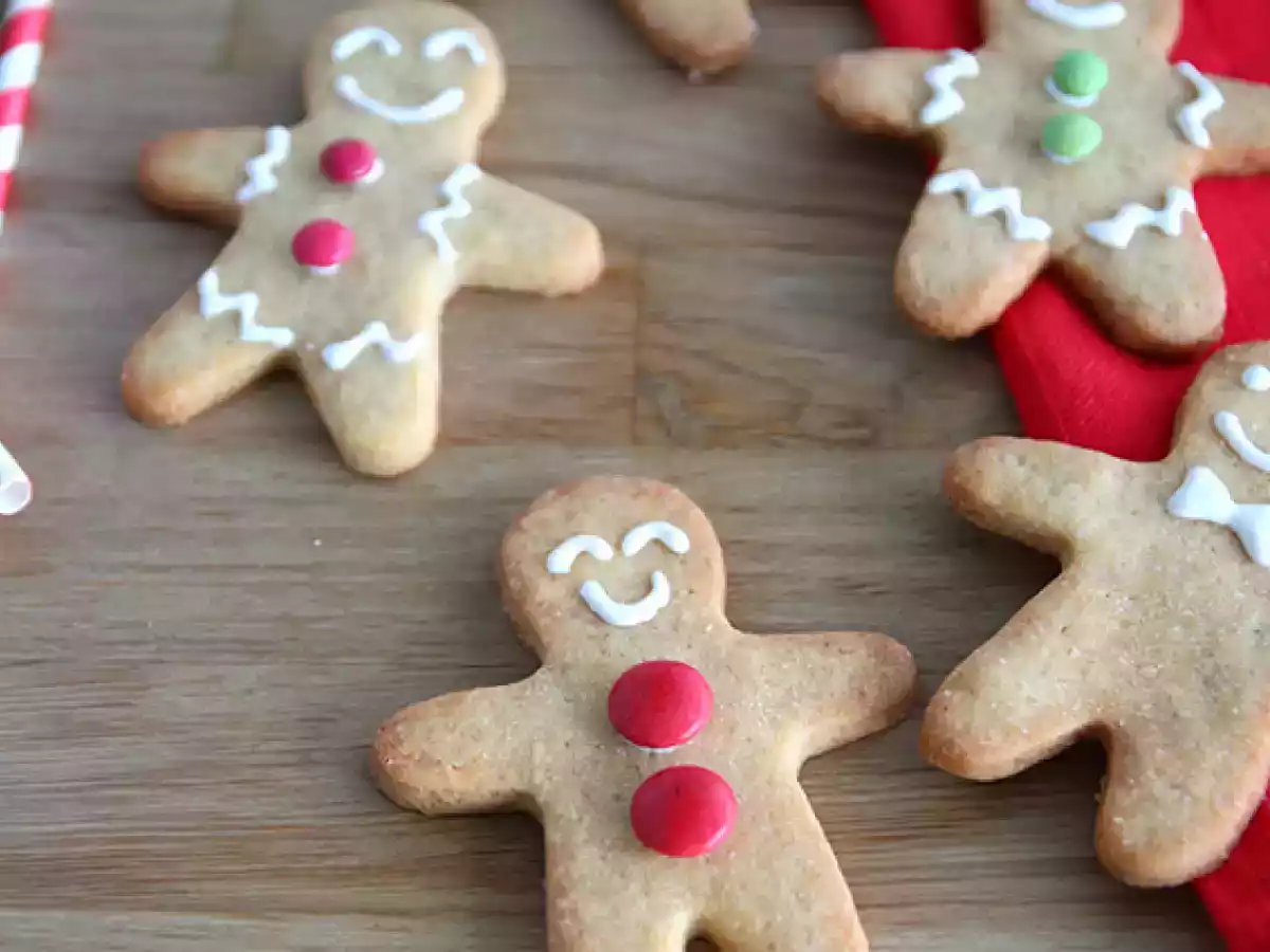 Kruche ciasteczka piernikowe - Gingerbread Men