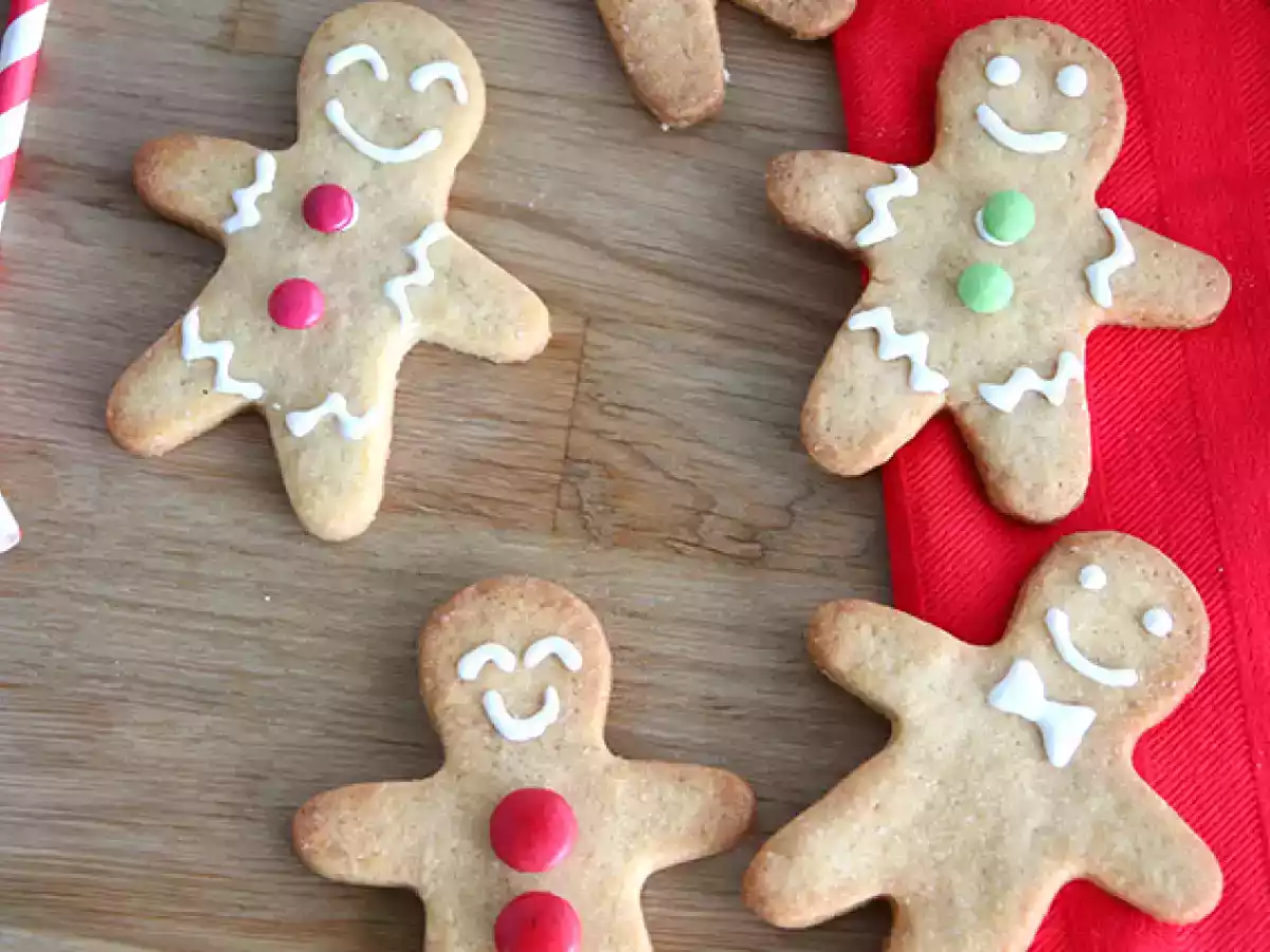 Kruche ciasteczka piernikowe - Gingerbread Men - zdjęcie 2