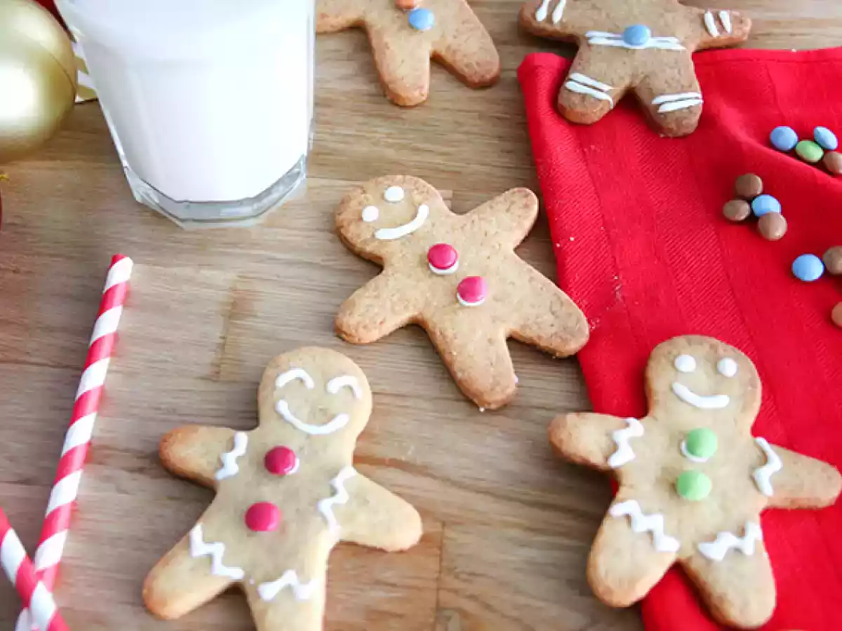 Kruche ciasteczka piernikowe - Gingerbread Men - zdjęcie 4