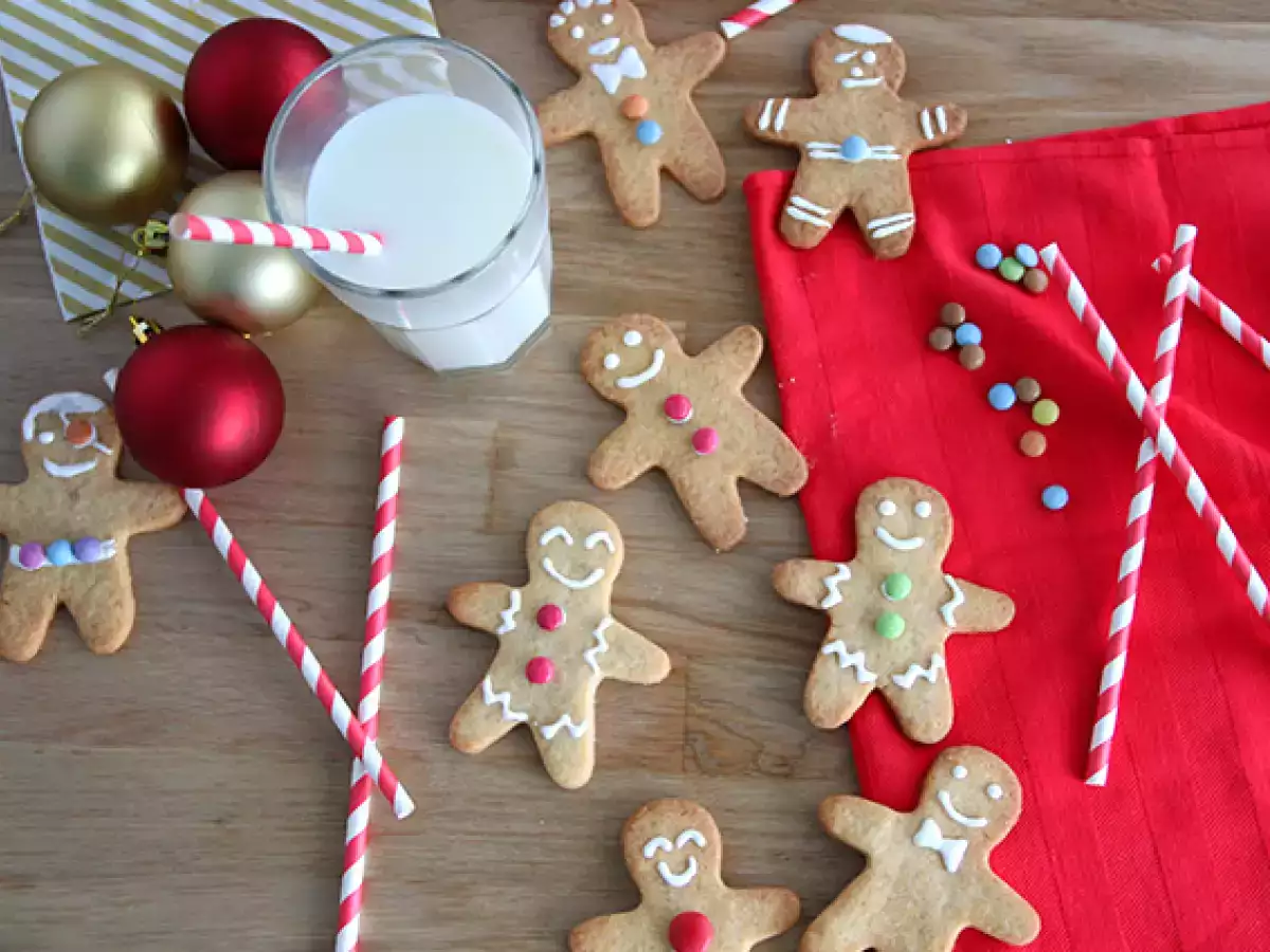 Kruche ciasteczka w kształcie ludzików – Gingerbread Men - zdjęcie 3