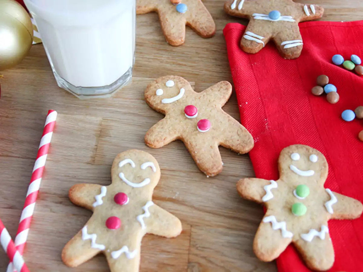Kruche ciasteczka w kształcie ludzików – Gingerbread Men - zdjęcie 4