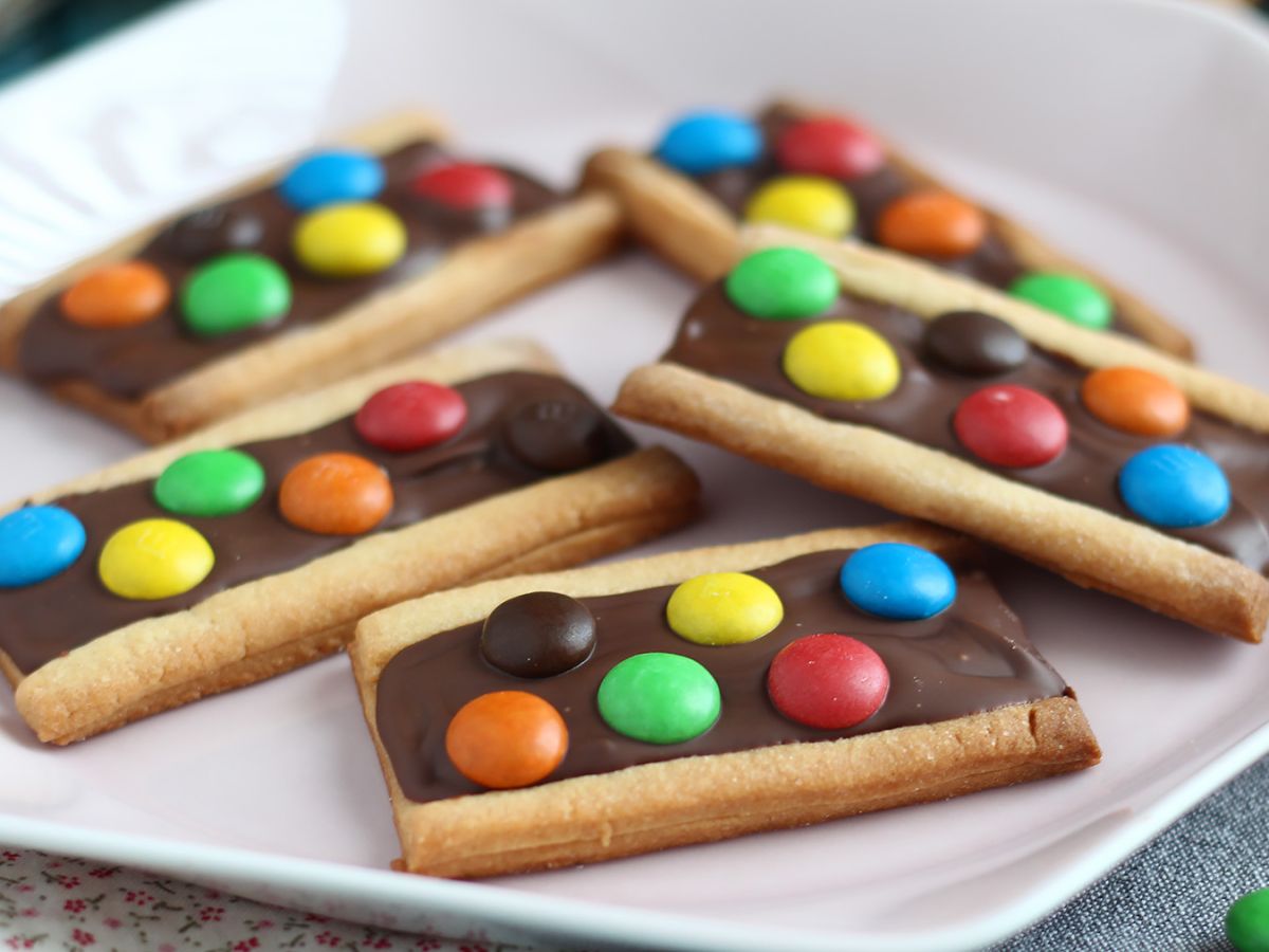 Kruche ciasteczka z m&m's - zdjęcie 5